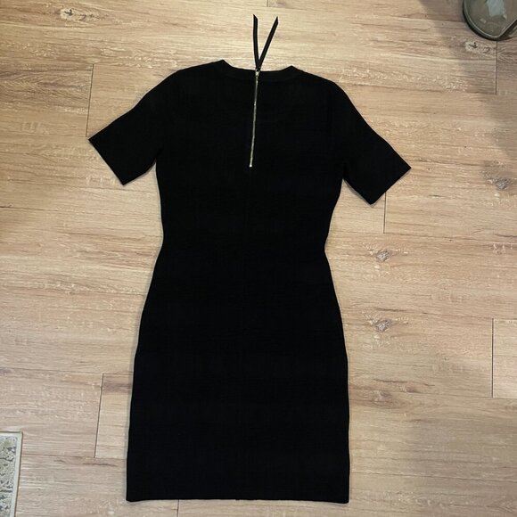 Kate Spade New York textured stripe sheath dress in Black Size - Medium - Picture 5 of 12